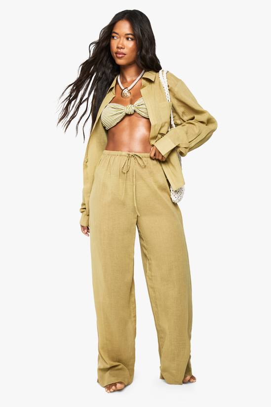 Cheesecloth Beach Trousers