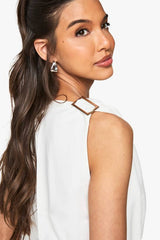 Tailored Wrap Front Playsuit