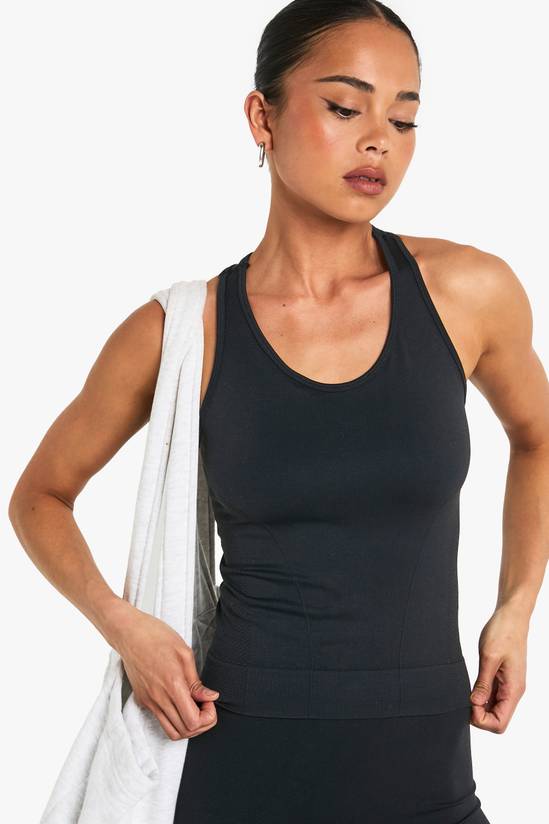 Seamless Sculpt Racer Back Vest Top