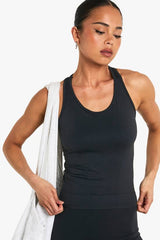 Seamless Sculpt Racer Back Vest Top
