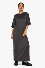 Oversized T-shirt Maxi Dress