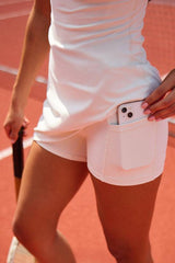 DSGN Studio Ultra Sculpt Tennis Dress With Built In Short