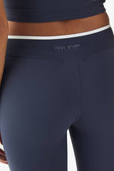 DSGN Studio Ultra Sculpt Contrast Binding Wrap Waist Flare Legging