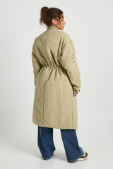 Oversized Cinched Waist Parka