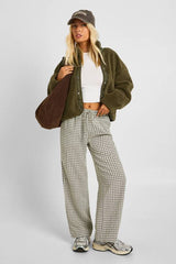 Teddy Button Up Jacket