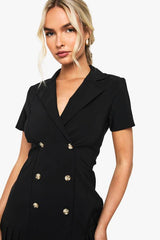 Bengaline Tennis Skirt Blazer Dress
