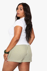 Plus Coconut Fitted Tee