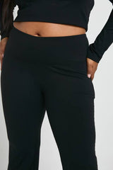 Plus Super Soft High Waist Flared Legging