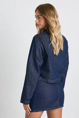 A-Line Denim Skirt