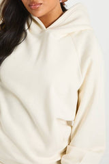 Plus Core Basic Raglan Seam Oversized Hoodie