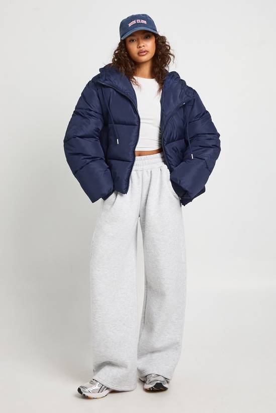 Hooded Padded Puffer Jacket