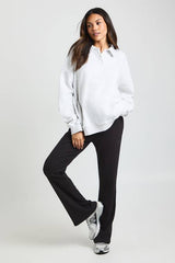 Maternity Rib Flared Legging