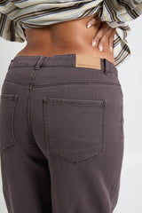 Plus Mid Waist Baggy Skater Jean