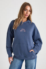 Apres Ski Embroidered Overszied Hoodie
