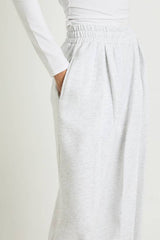 Tall High Waist Pleat Detail Straight Leg Jogger