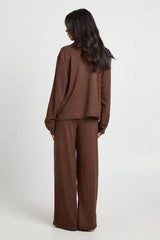 Super Soft Long Sleeve Top & Trousers Pyjama Set