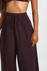 Essentials Oversized Linen Look Trousers