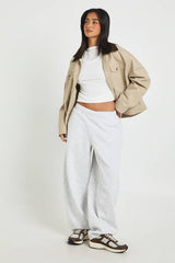 Petite Barrel Leg Jogger