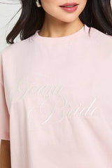 Bridal Team Bride Oversized T-Shirt