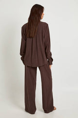 Tall Premium Linen Wide Leg Trousers