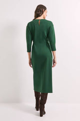 Tailored Ponte Pencil Dress