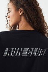 DSGN Studio Run Club Printed Oversized T-shirt