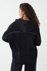 DSGN Studio Reflective  Zip Through Hoodie