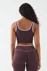 DSGN Studio Sports Sculpt Contrast Piping Padded Sports Bra