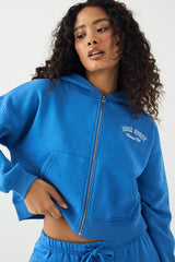 DSGN Studio Sport Training Club Boxy Zip Through Hoodie