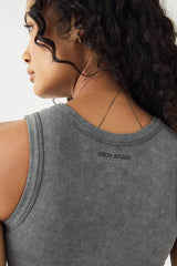 DSGN Studio Sport High Contour Washed Seamless Padded Crop Top