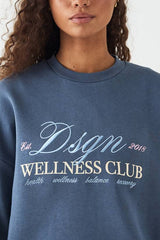 DSGN Studio Wellness Club Oversized Sweatshirt Tracksuit