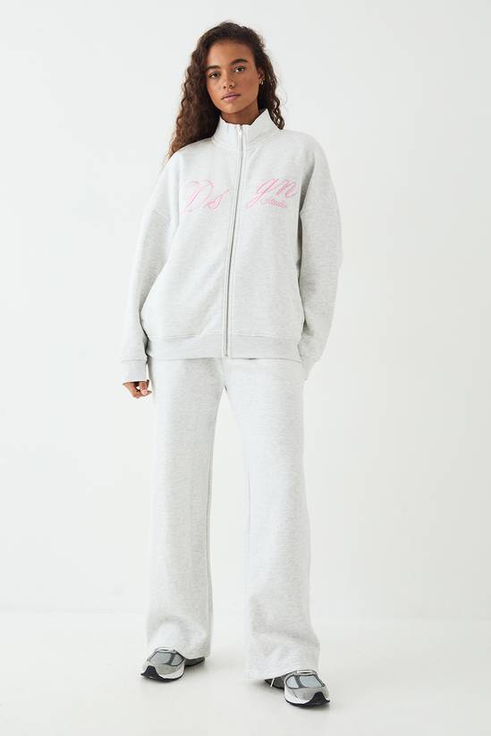 DSGN Studio Script Funnel Neck Straight Leg Tracksuit