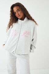 DSGN Studio Script Funnel Neck Straight Leg Tracksuit