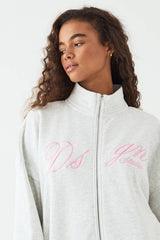 DSGN Studio Script Funnel Neck Straight Leg Tracksuit