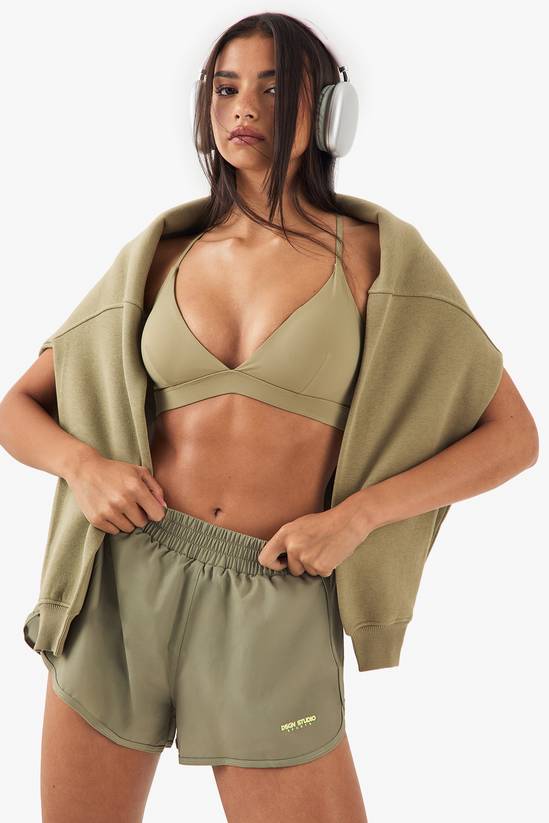 DSGN Studio High Waist 2 in 1 Running Short