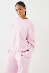 DSGN Studio Self Fabric Applique Oversized Sweatshirt