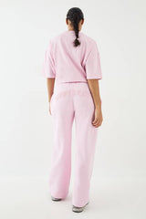 DSGN Studio Self Fabric Applique Straight Leg Jogger