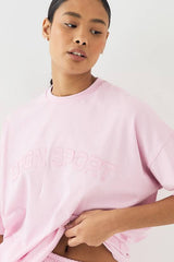 DSGN Studio Self Fabric Applique Oversized T-Shirt