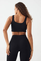 DSGN Studio Sculpt Longline Plunge Sports Bra