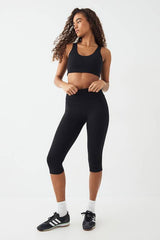 DSGN Studio Sculpt Longline Plunge Sports Bra