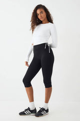 DSGN Studio Sculpt Ruched Side Long Sleeve Top