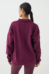 DSGN Studio Script Collared Rugby Sweatshirt