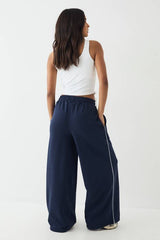 DSGN Studio Piping Detail Mid Rise Toggle Jogger