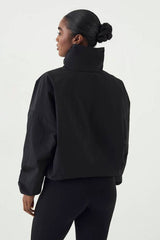 DSGN Studio Colour Block Funnel Neck Jacket