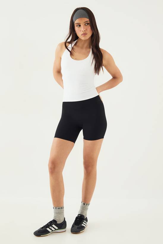 DSGN Studio Sports Sculpt Seam Detail Padded Halterneck Top