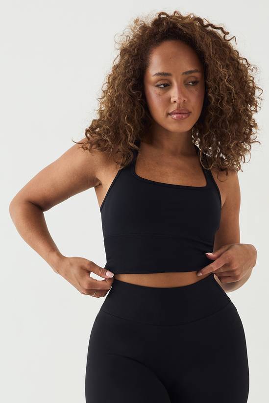 DSGN Studio Sport Contour Seamless Longline Racer Sports Bra